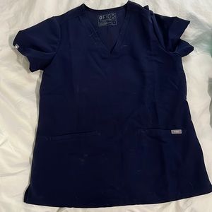 Figs Casma three pocket scrub top size small